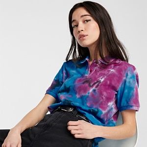 Colourful organic cotton polo